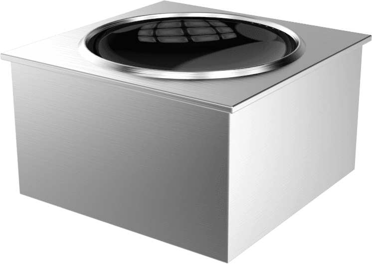 Built-in Concave Induction Wok Cooker