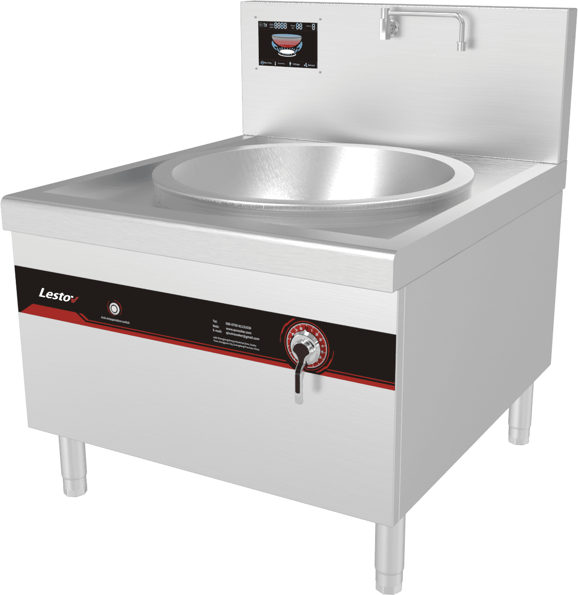Single Burner Large Wok Range